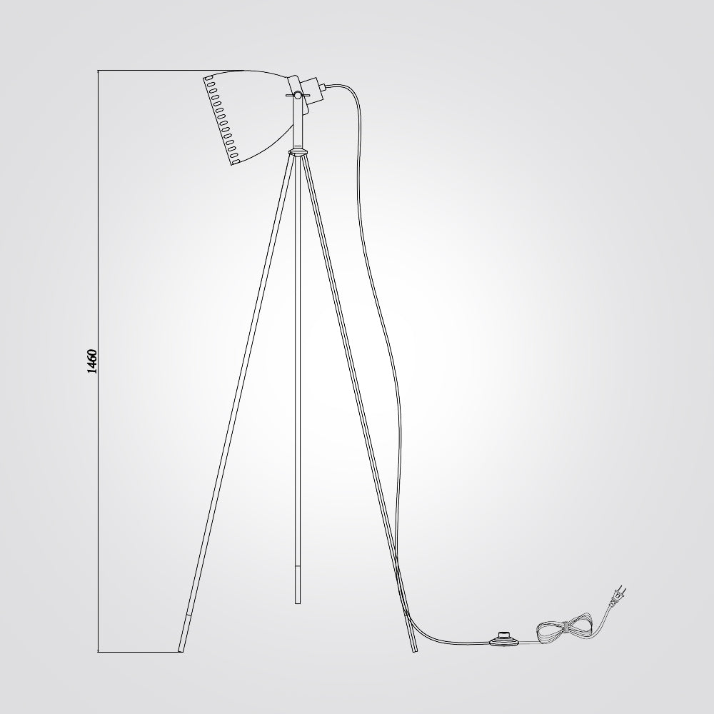 מנורת עמידה שושן E27*40W