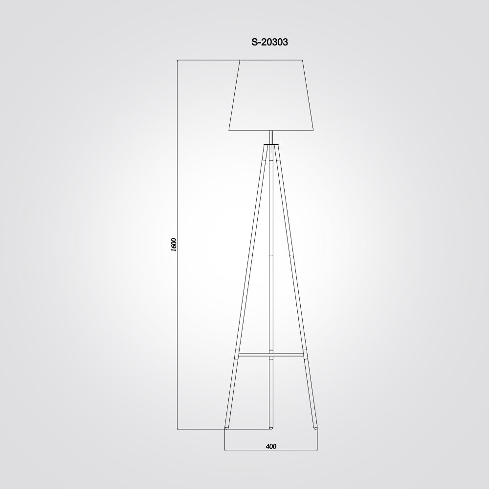 מנורת עמידה אילנית E27*40W