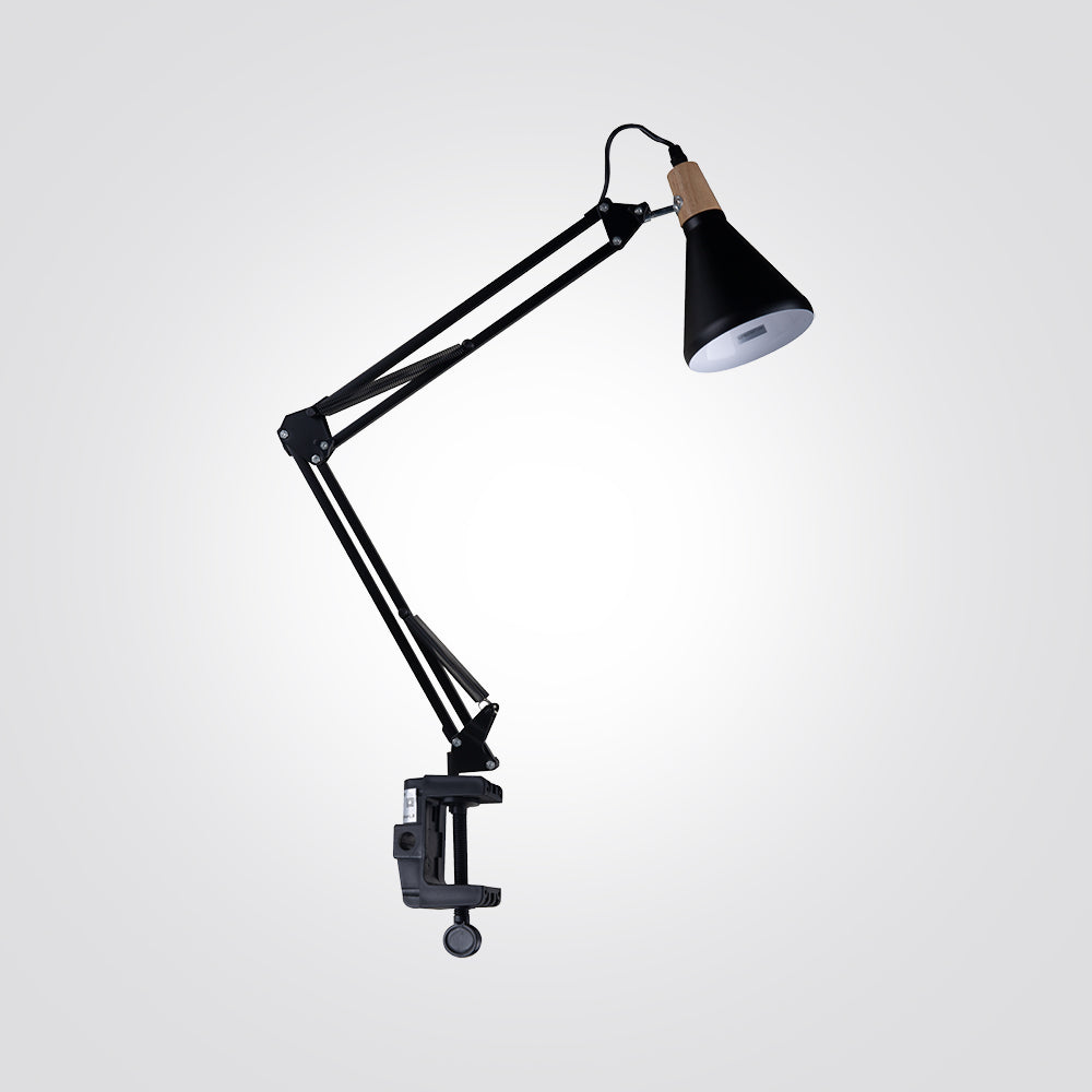 מנורת שולחן שרטוט דגם A שחור