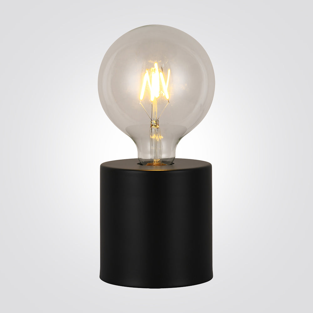 מנורת שולחן ולטה שחור| זהב