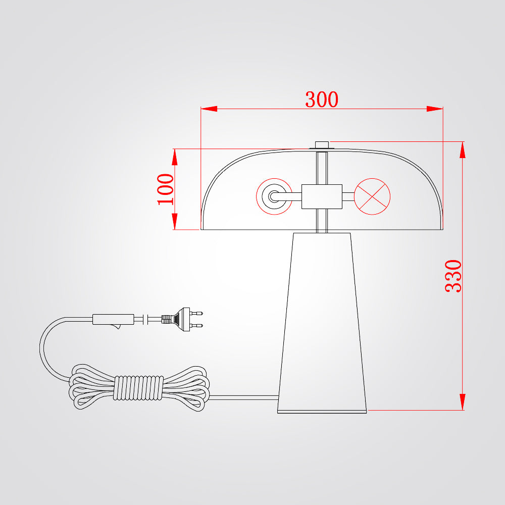 מנורת שולחן כריסטיאן דגם| C