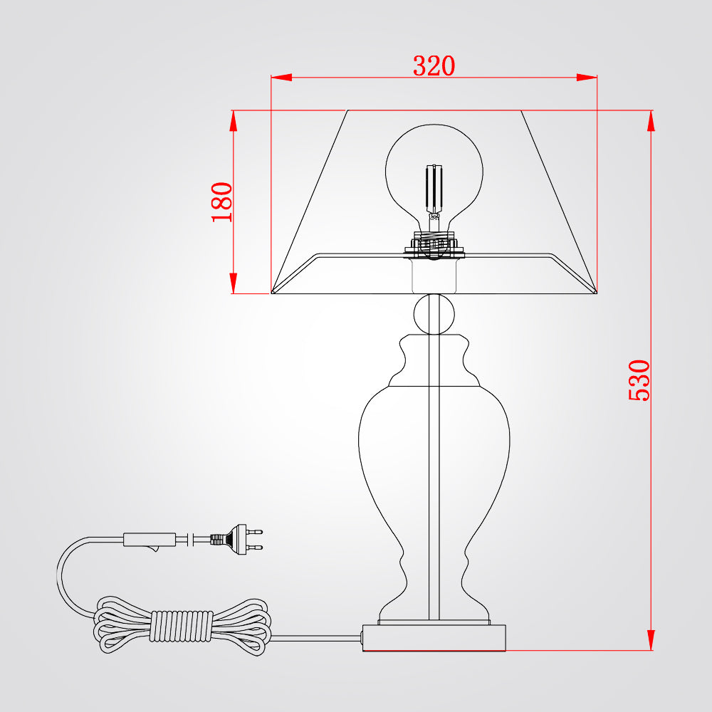 מנורת שולחן לין דגם| A