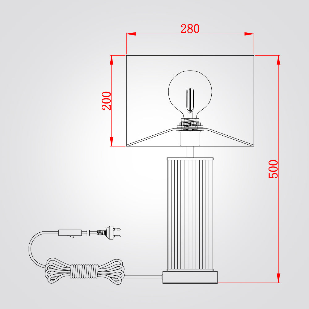 מנורת שולחן לין דגם| C