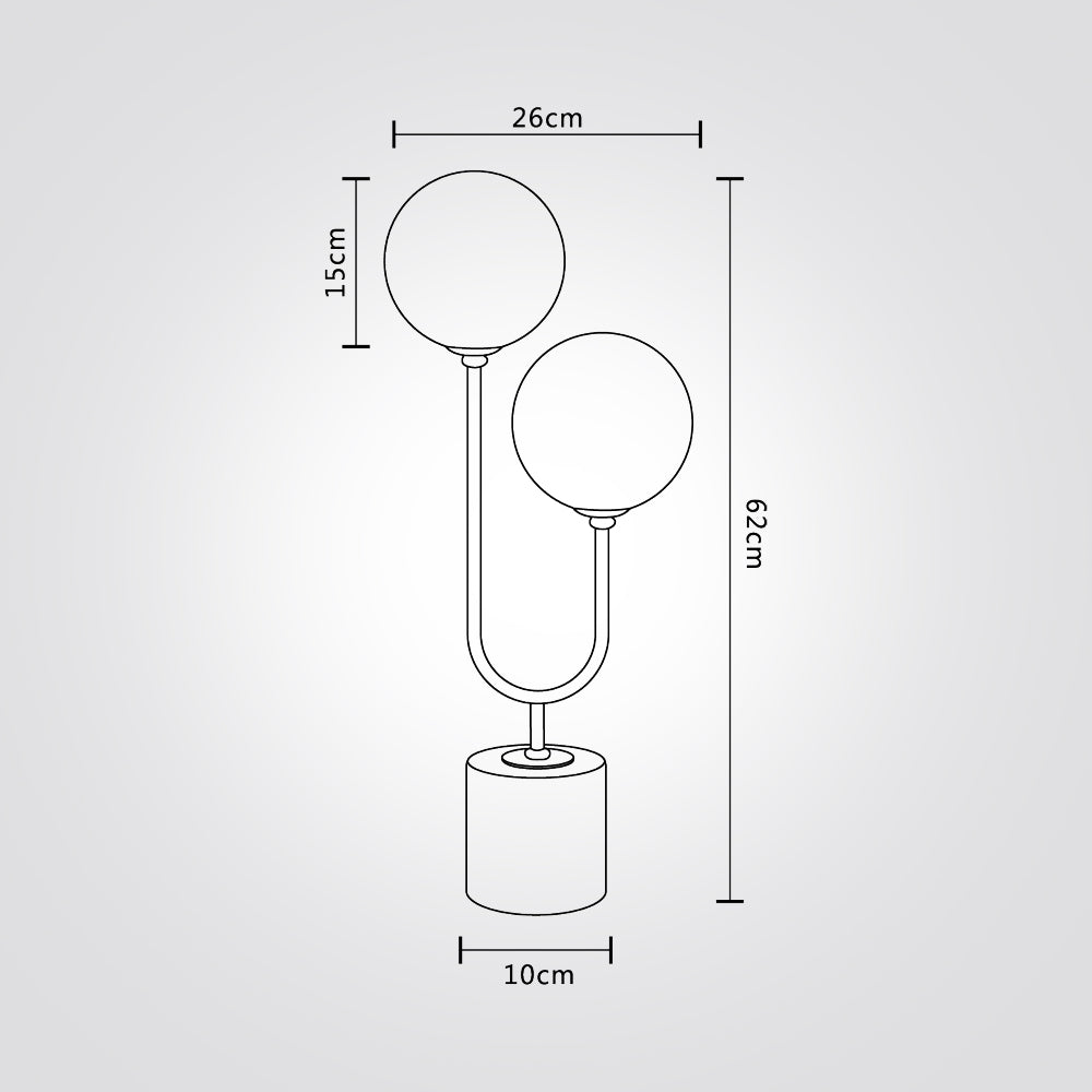 מנורת שולחן ניק דגם| A
