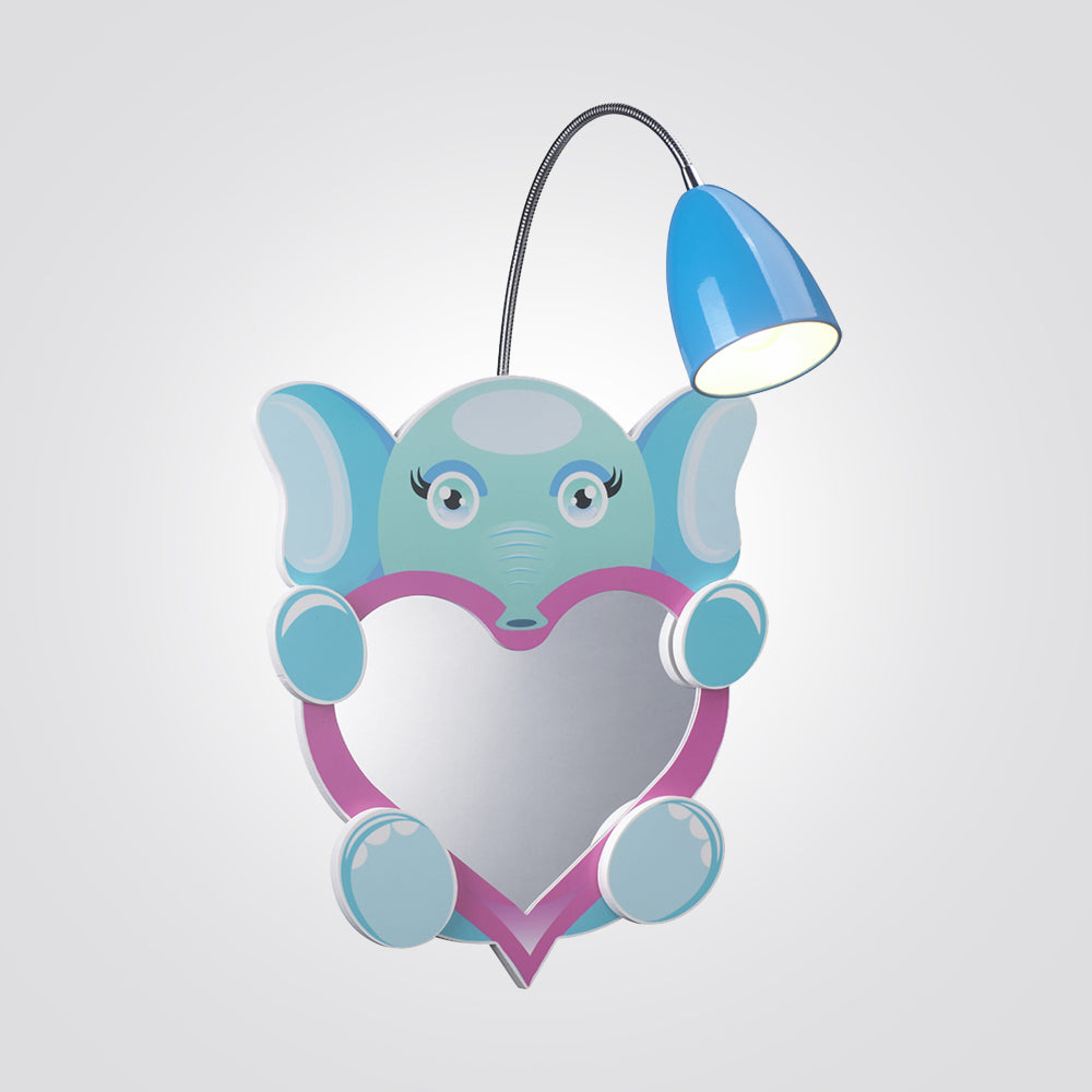 מנורת קיר ילדים מראה פילון