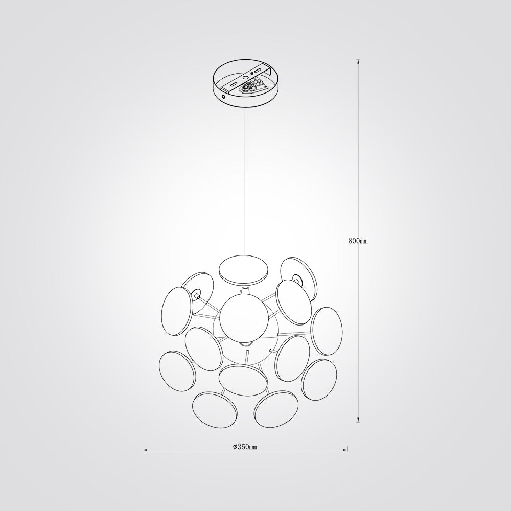 מנורת תליה ילדים בדר כדורים