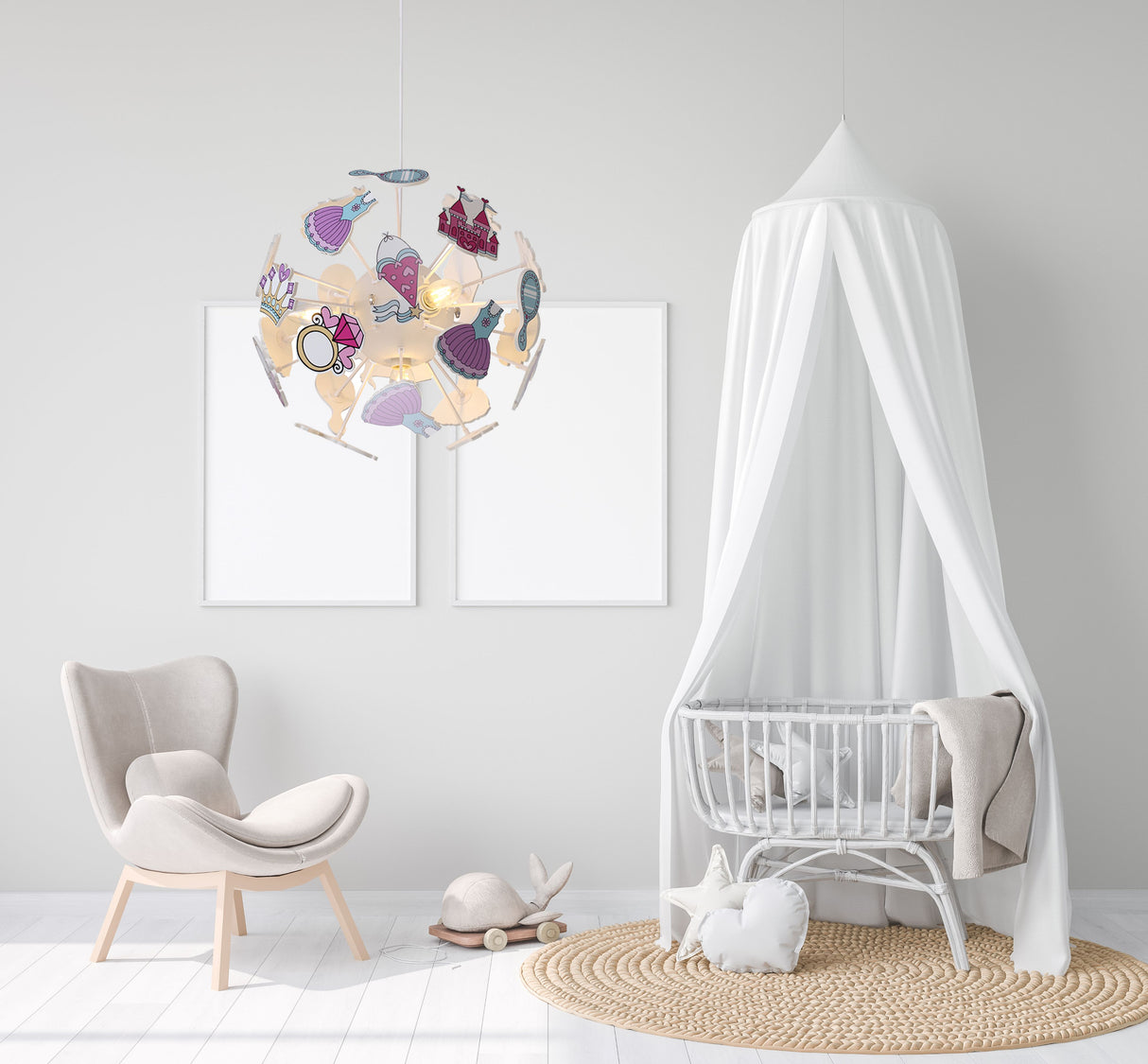 מנורת תליה ילדים בדר שמלות