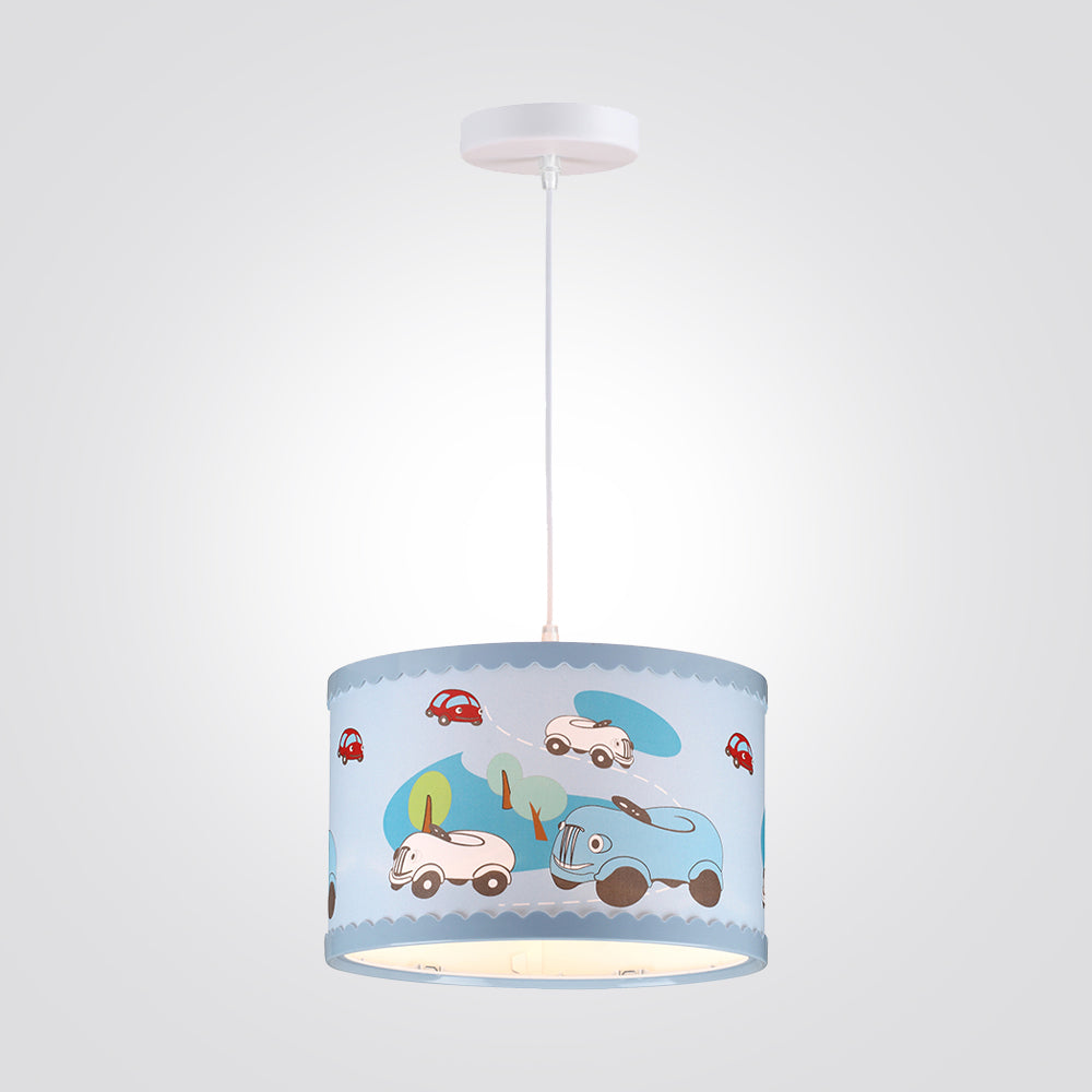 מנורת תליה ילדים אוהד רכבים