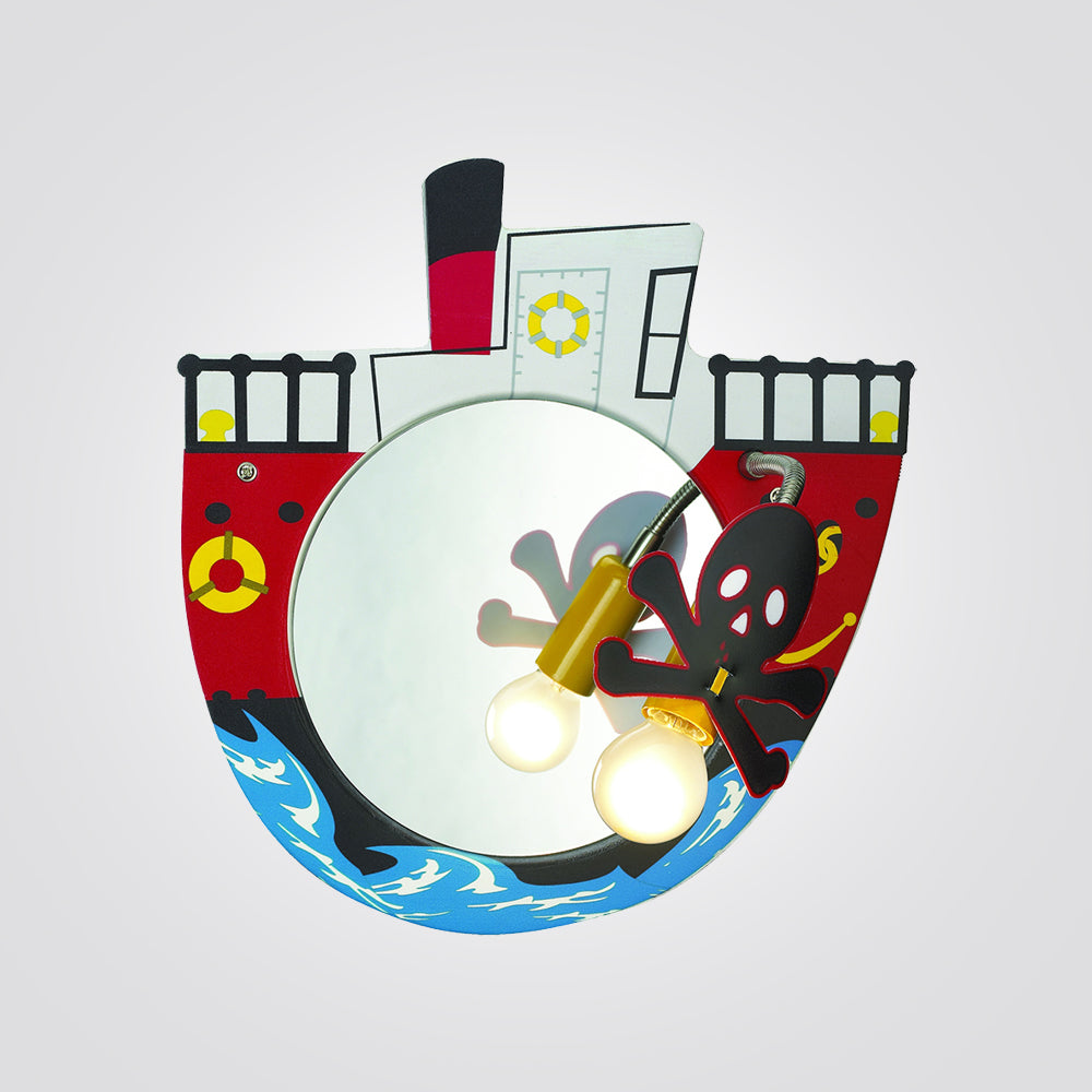 מנורת קיר ילדים מראה זאהי ספינה