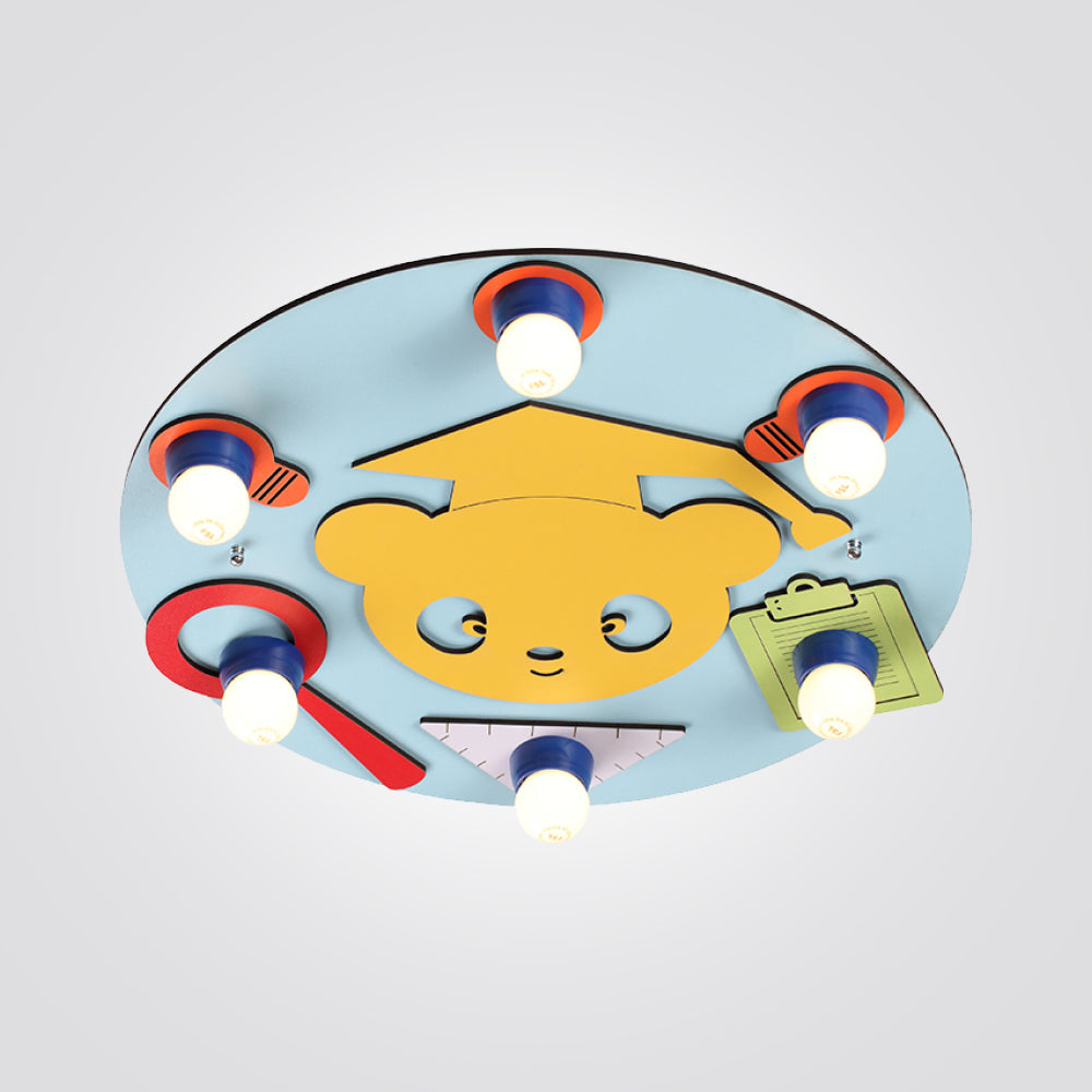 צמוד תקרה ילדים ליצן צבעוני