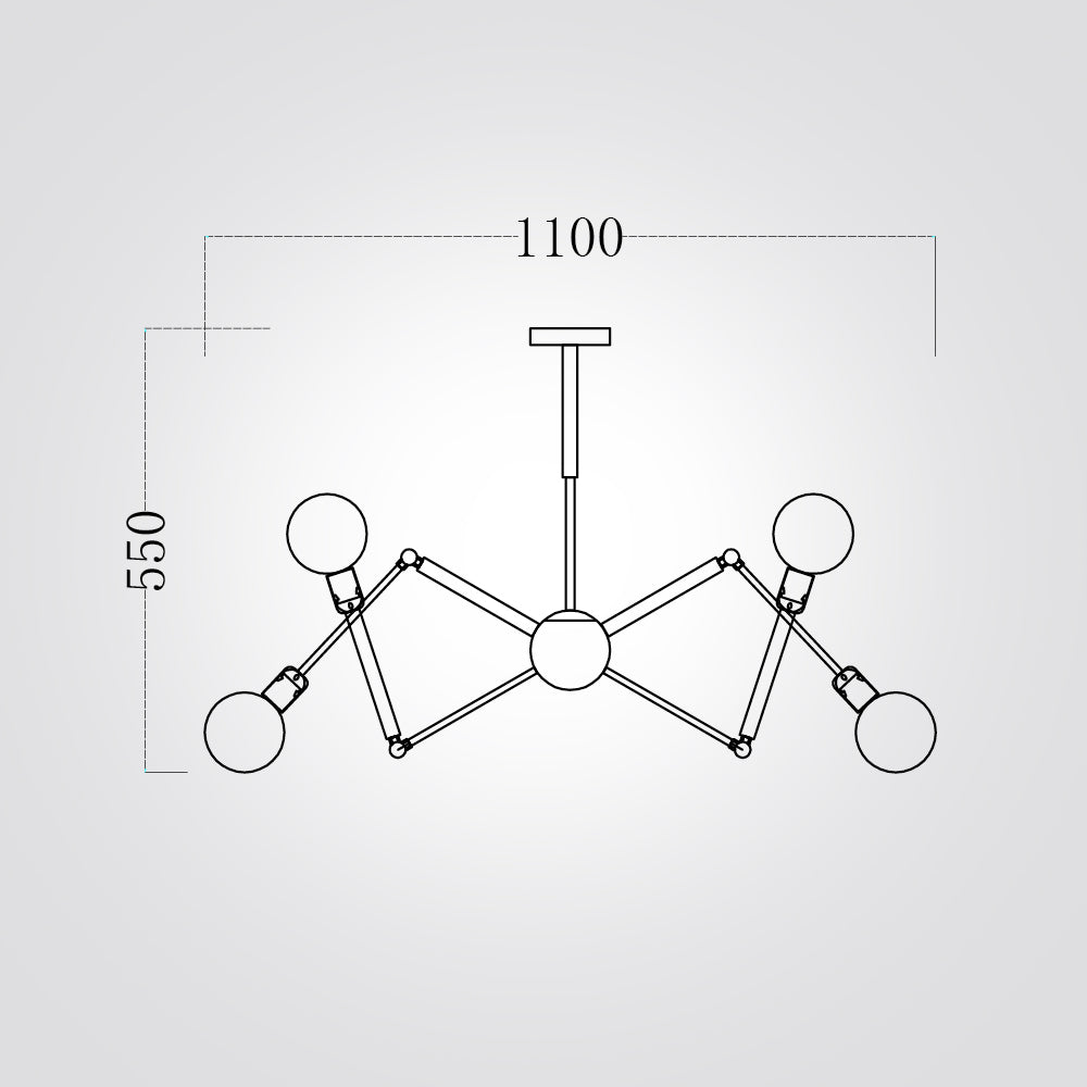 מנורת תליה פליקיר