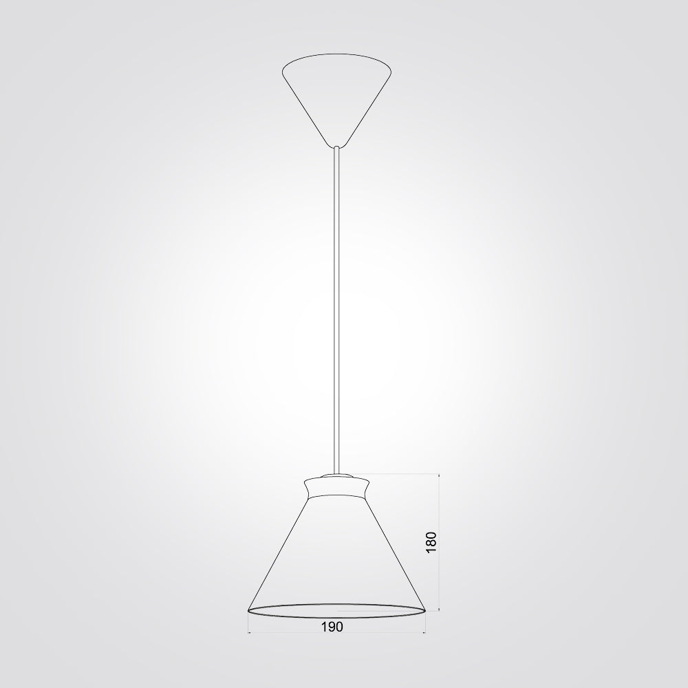 מנורת תליה לאגוס בודד