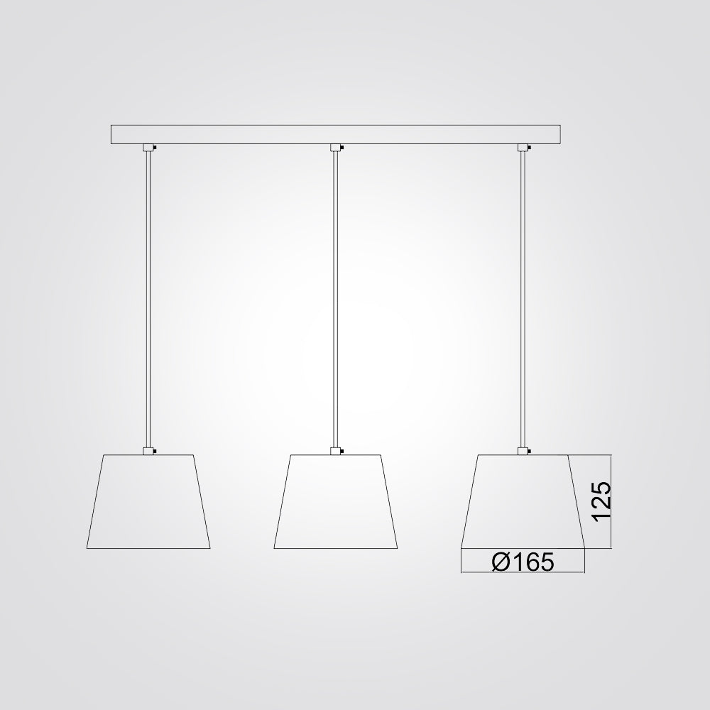 מנורת תליה שלישיה אלופי