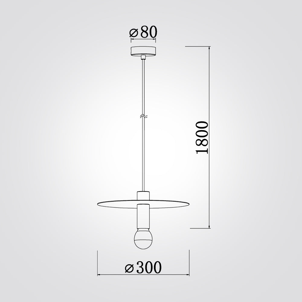 מנורת תלייה סאם| זהב מוברש