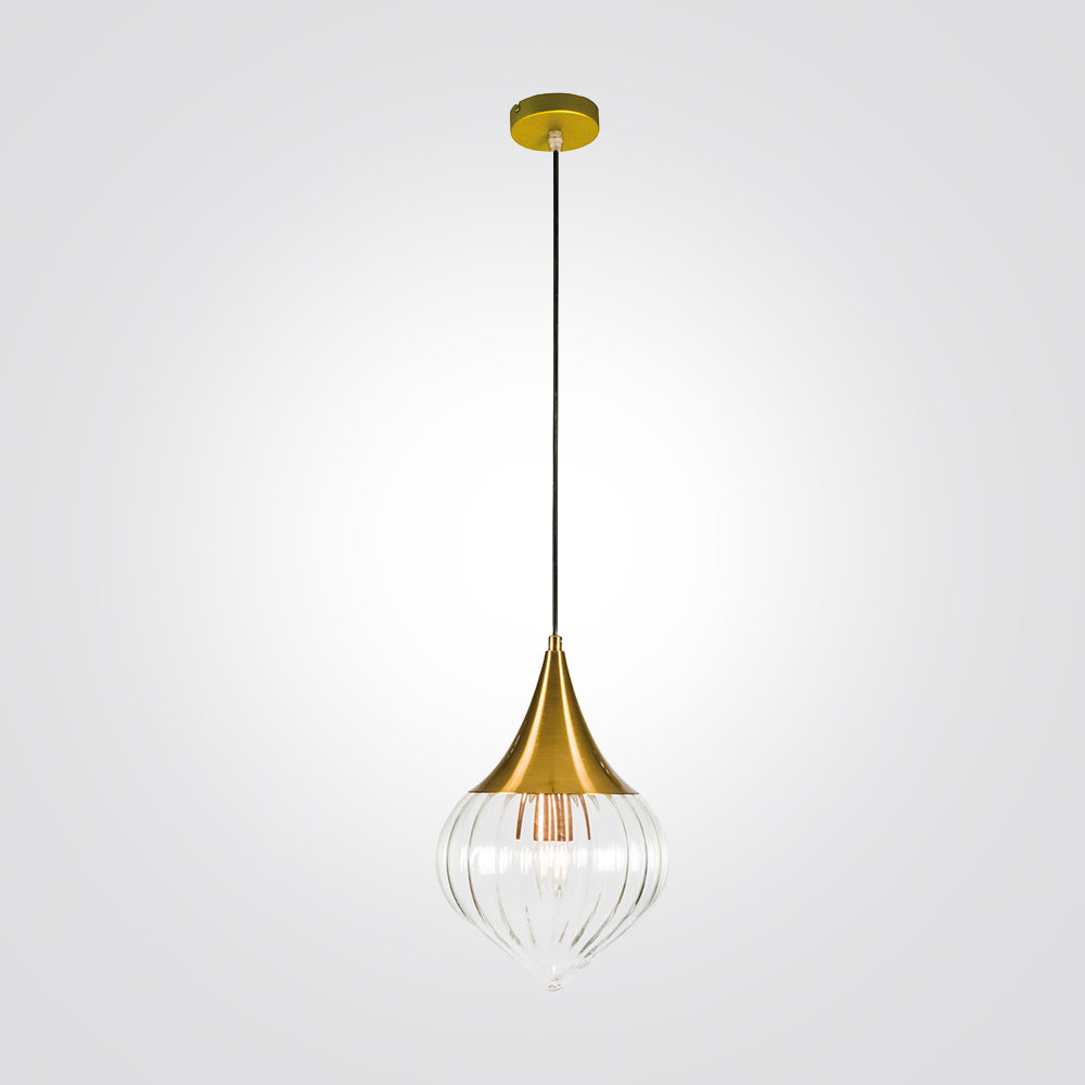 מנורת תלייה סאני שחור| פליז