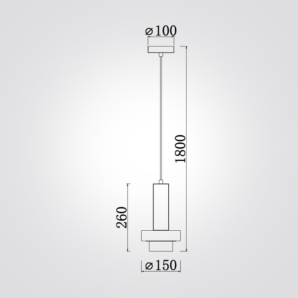 מנורת תלייה אוסטין שיש שחור| דגם B