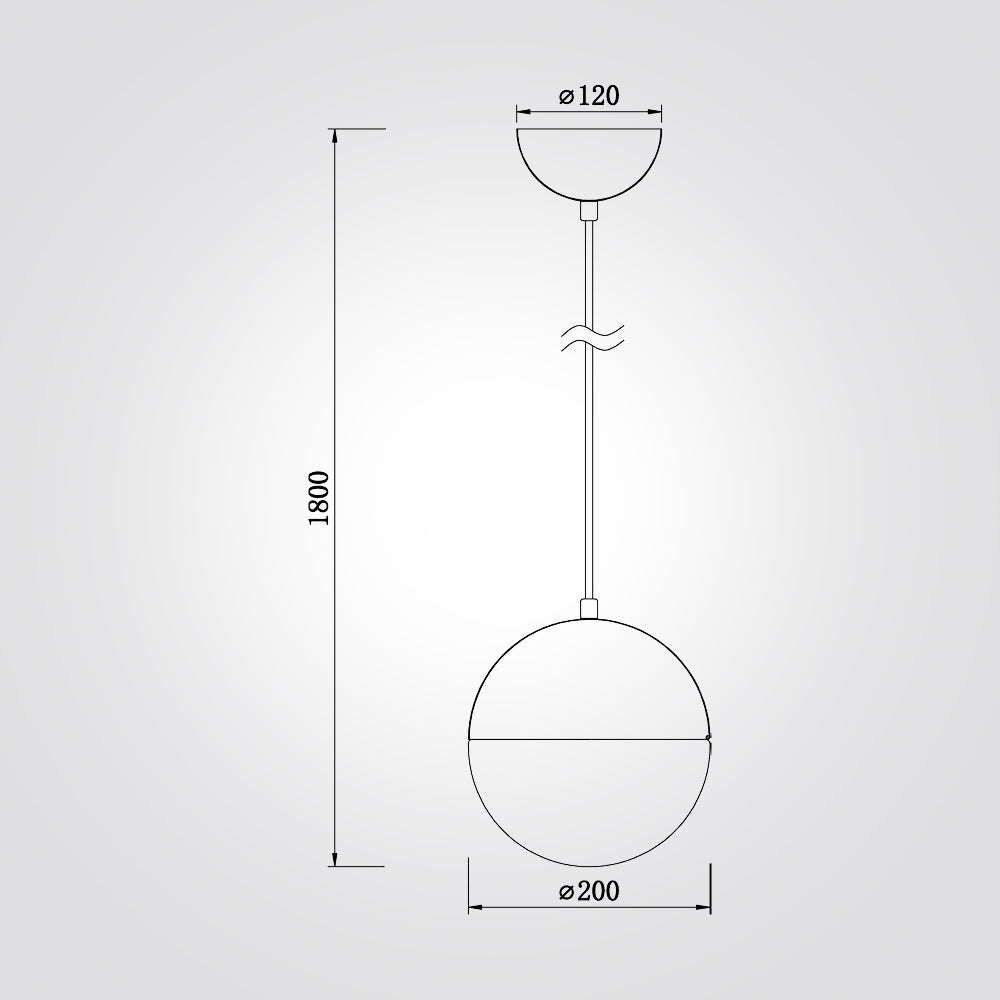 מנורת תלייה ראני לד Φ15| Φ20| Φ25 CM