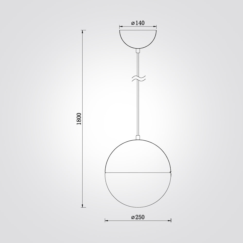 מנורת תלייה ראני לד Φ15| Φ20| Φ25 CM