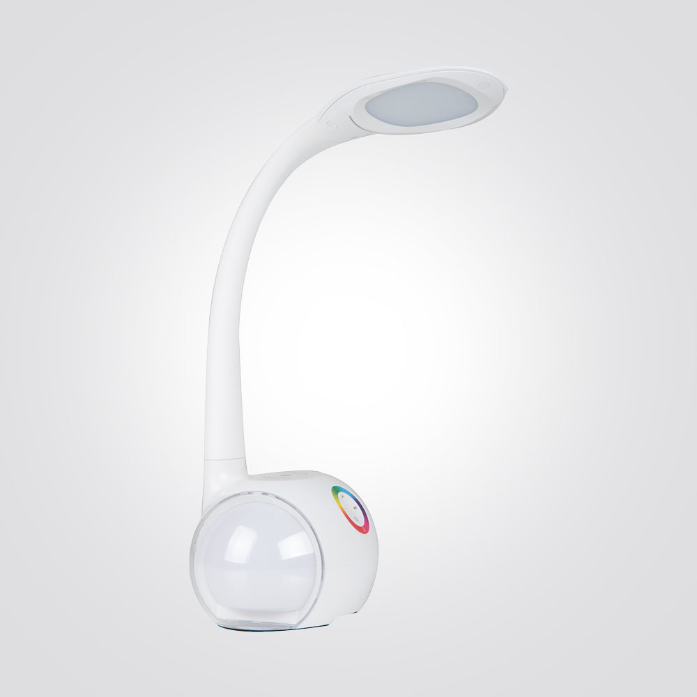 טרופר שולחן לובי + טעינה אלחוטית LED+ רמקול בלוטוס