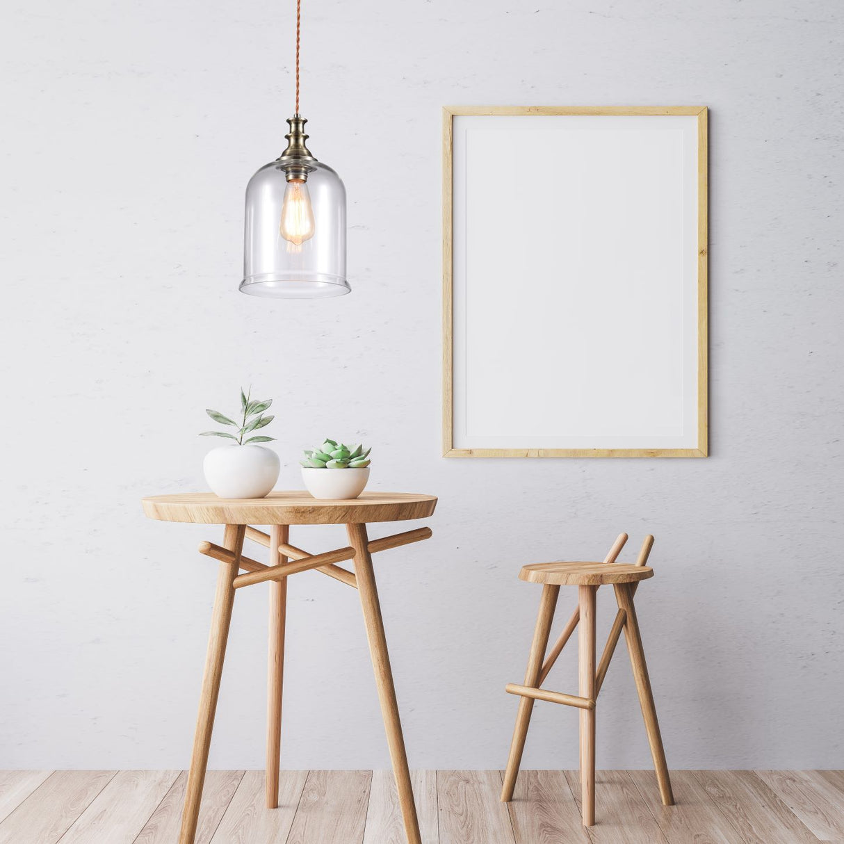 מנורת תליה לידור פליז