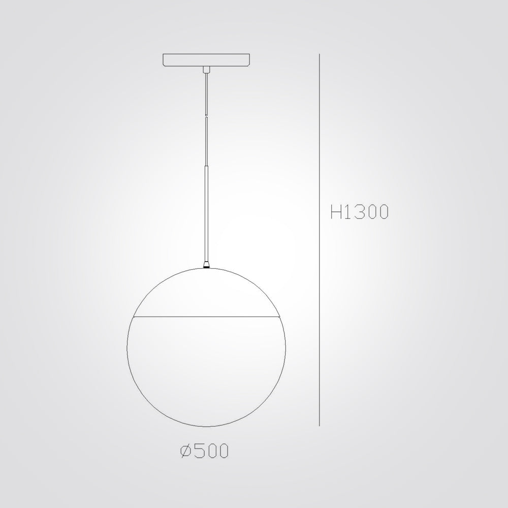 מנורת תלייה היבה | פליז| Φ40| Φ50