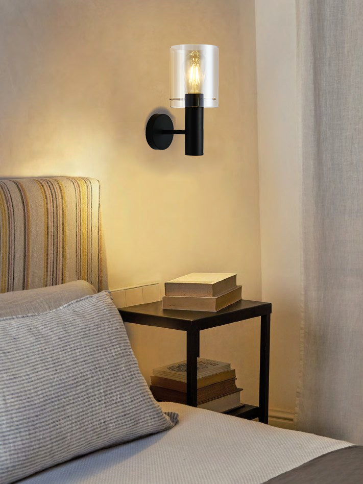 מנורת קיר כפיר|שחור