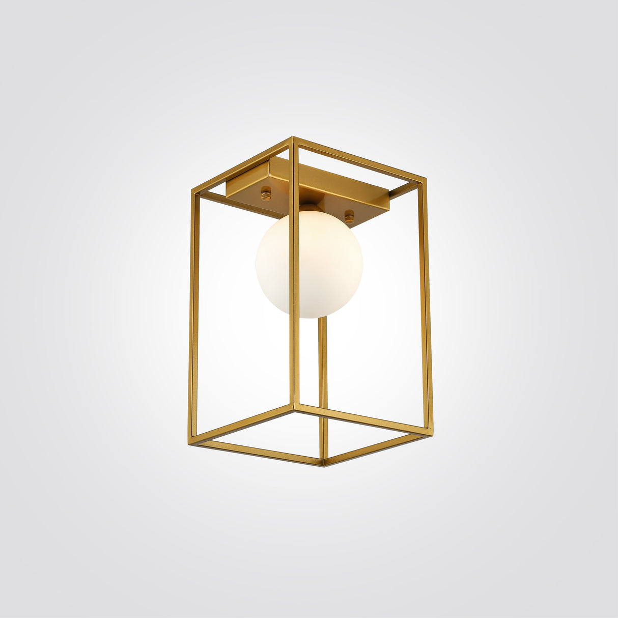 צמוד תקרה מטר| זהב| בודד