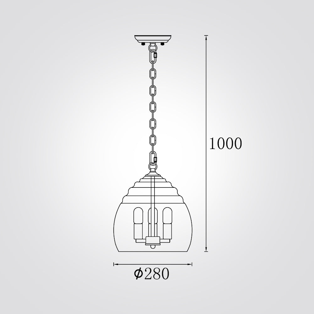 מנורת תליה ירדנה
