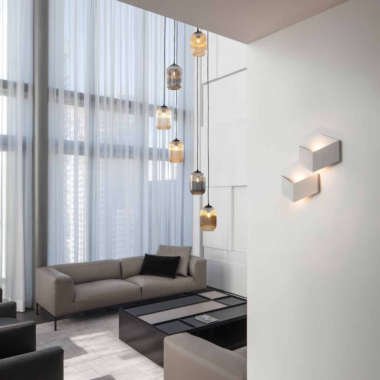 מנורת תליה קייב שישיה