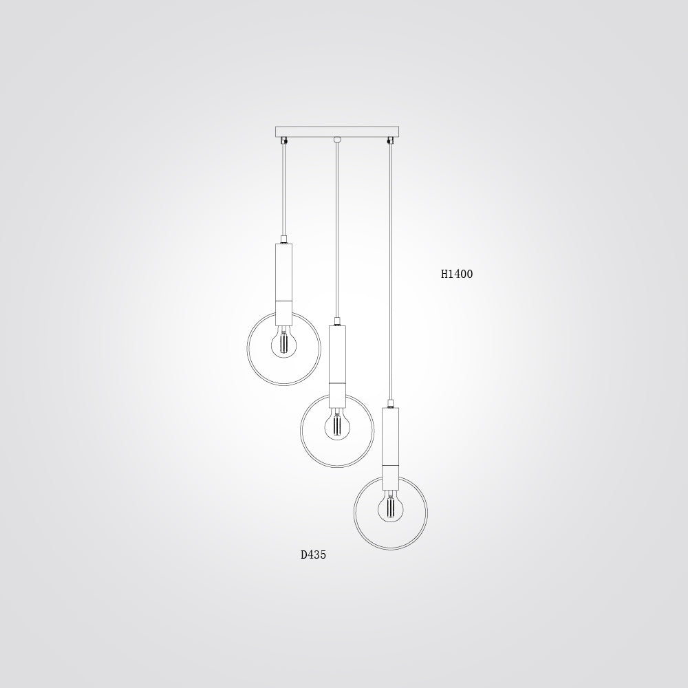 מנורת תליה נוקיה שלישיה