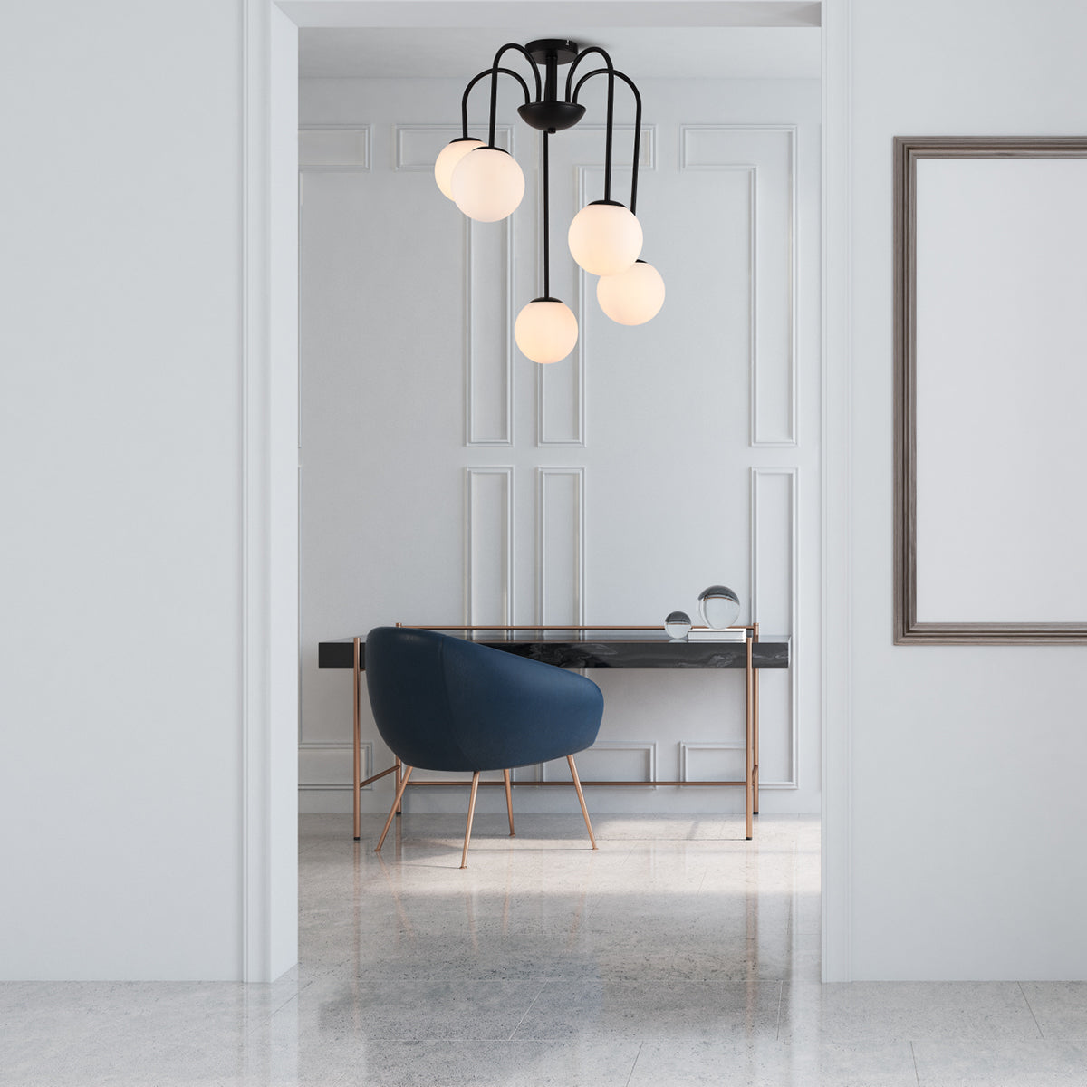 מנורת תליה פארסי חמישיה