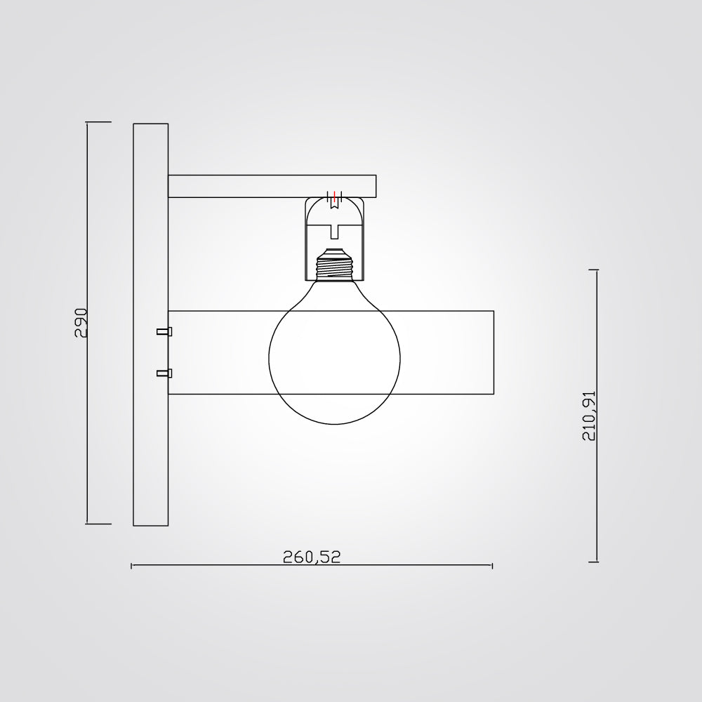 מנורת קיר צ'יסלה