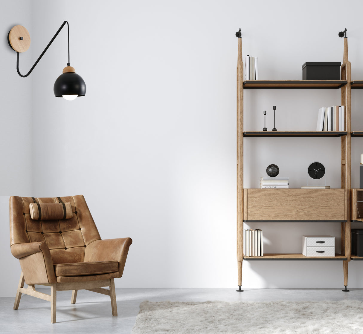 מנורת קיר ליאמי שלישיה דגם AW