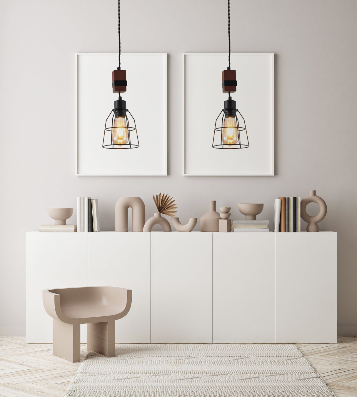 מנורת תלייה קארין בודד