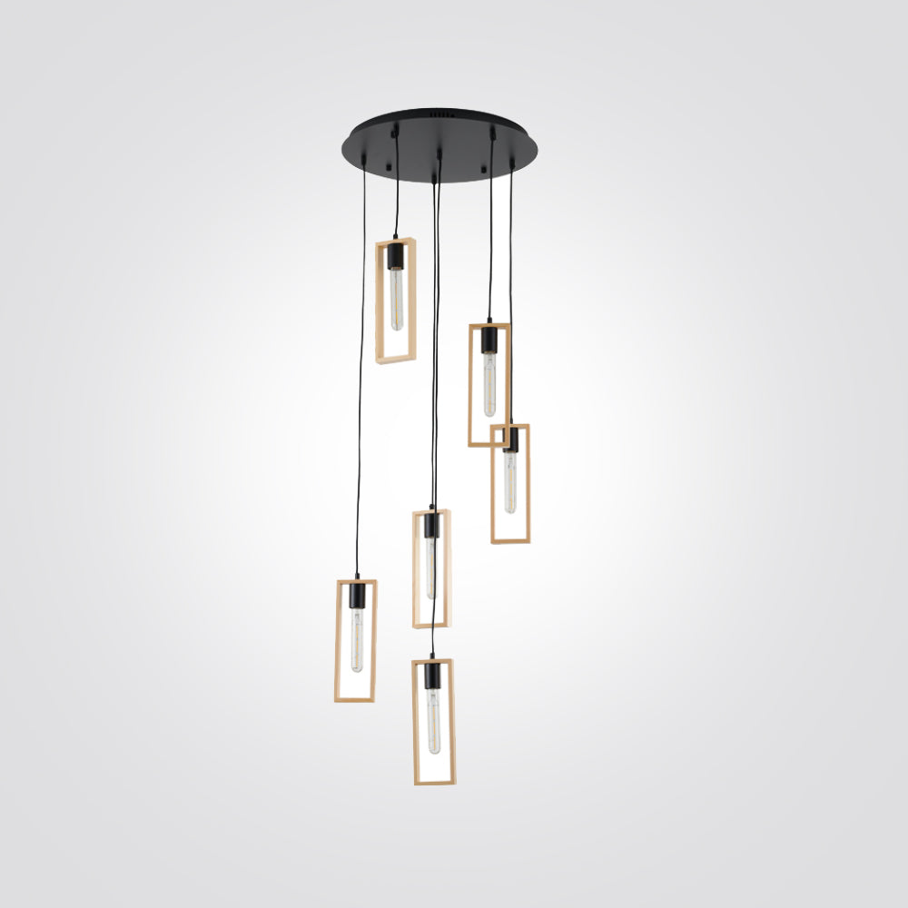 מנורת תליה ממובאי שישייה דגם C