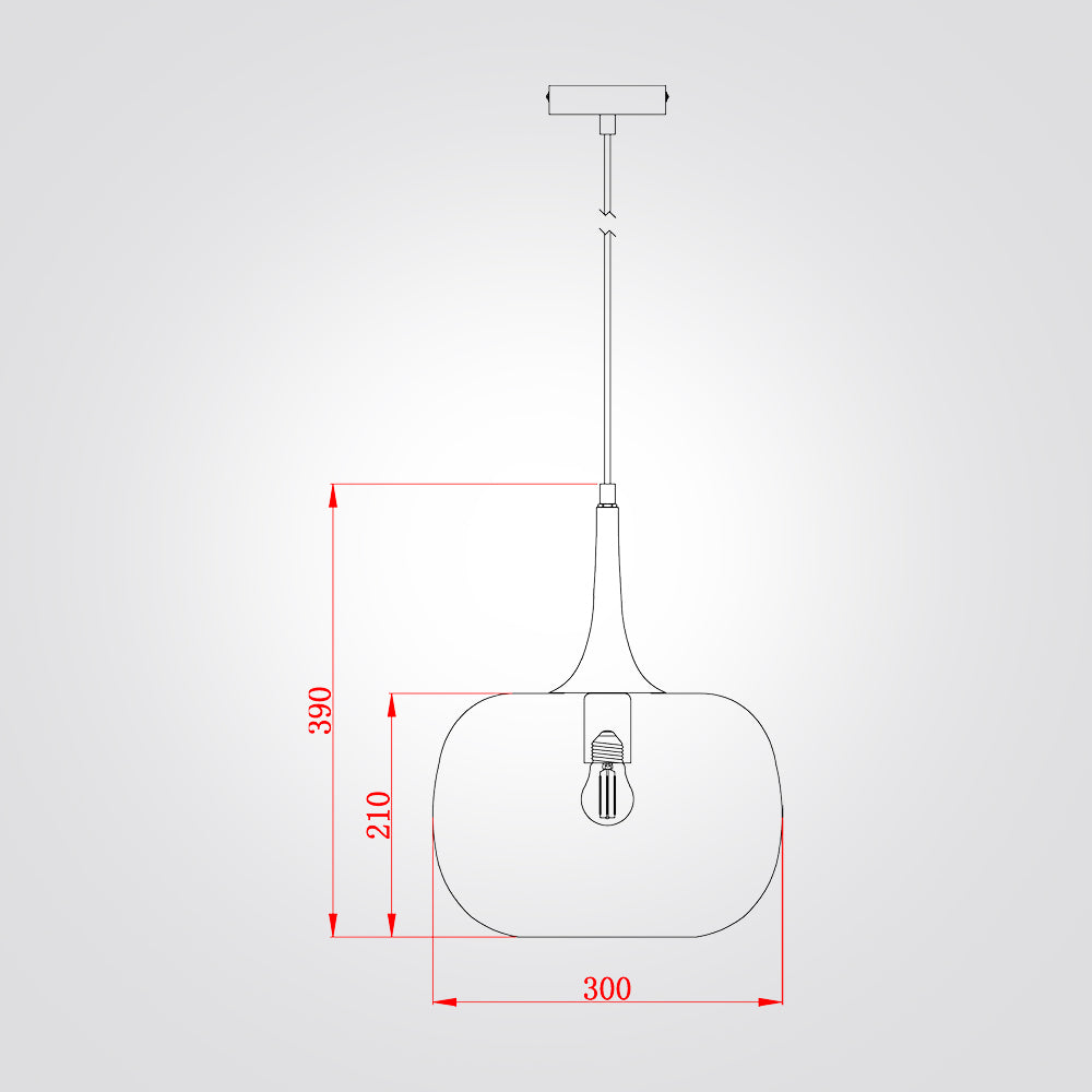 מנורת תלייה אמסטרדם| דגם P