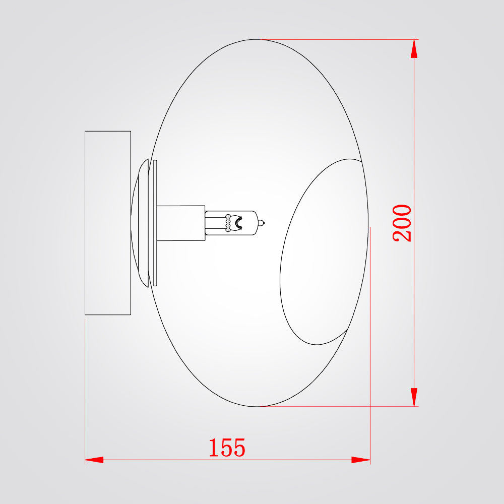 מנורת קיר אמסטרדם