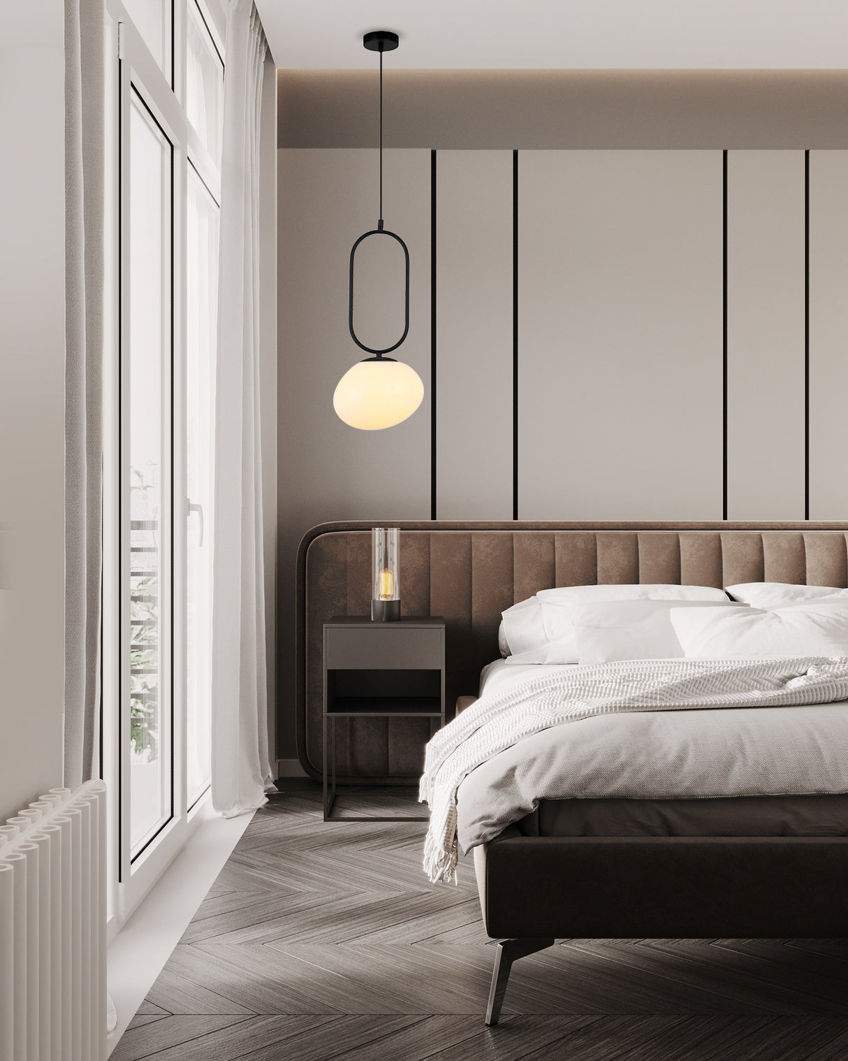 מנורת תלייה פראג דגם| S