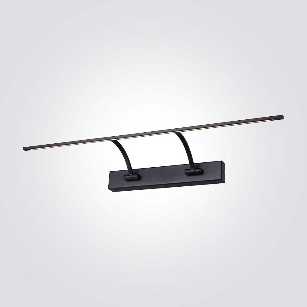 מנורת קיר סמי לד 18W| פליז| שחור