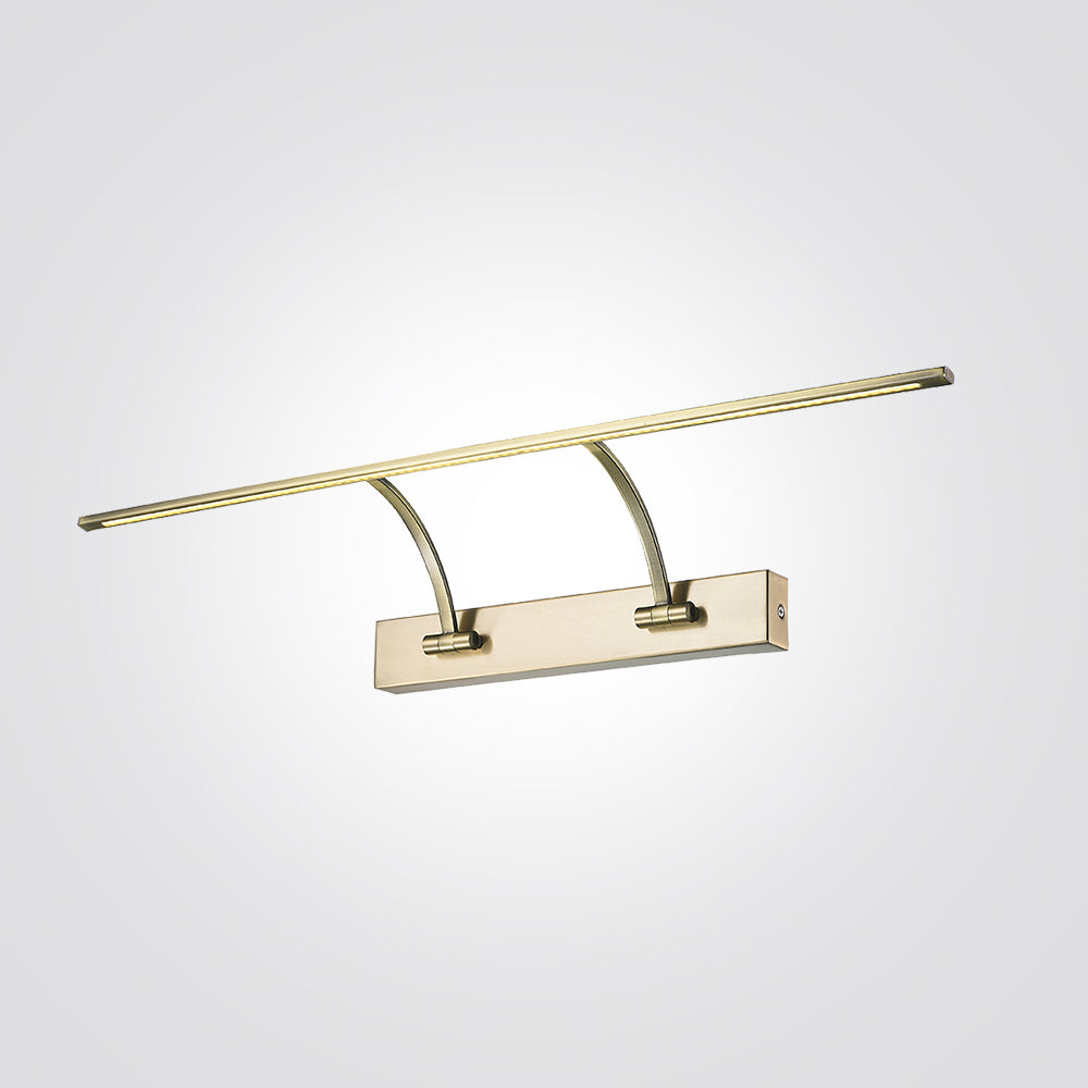 מנורת קיר סמי לד 18W| פליז| שחור