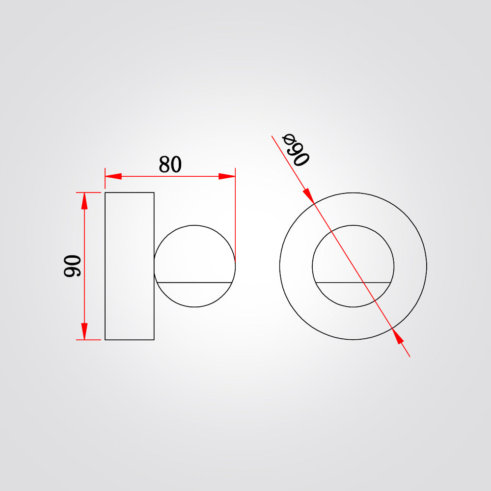 מנורת קיר סנס לד