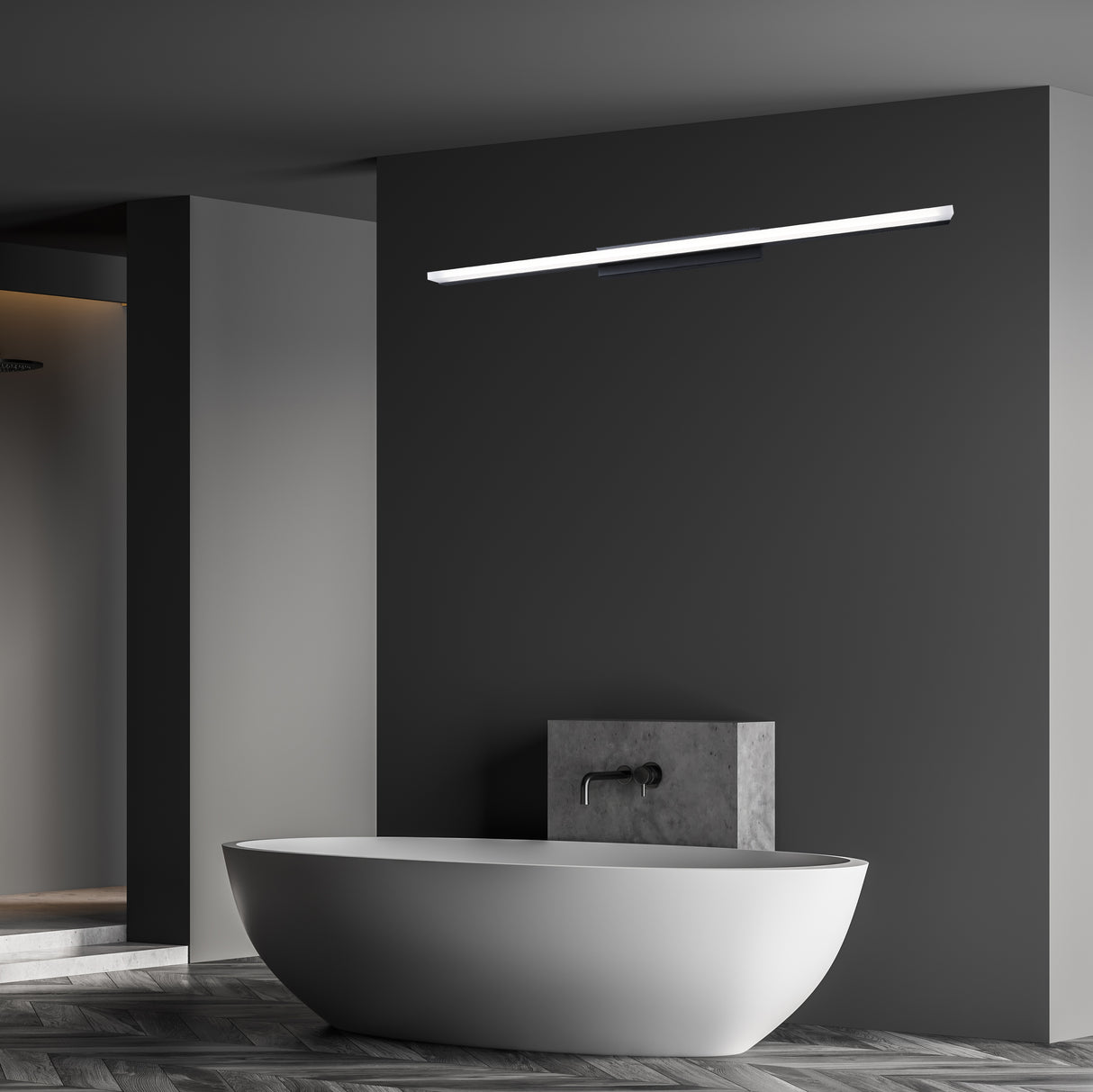 מנורת קיר סאמי לד 10W| 14W| 22W| שחור