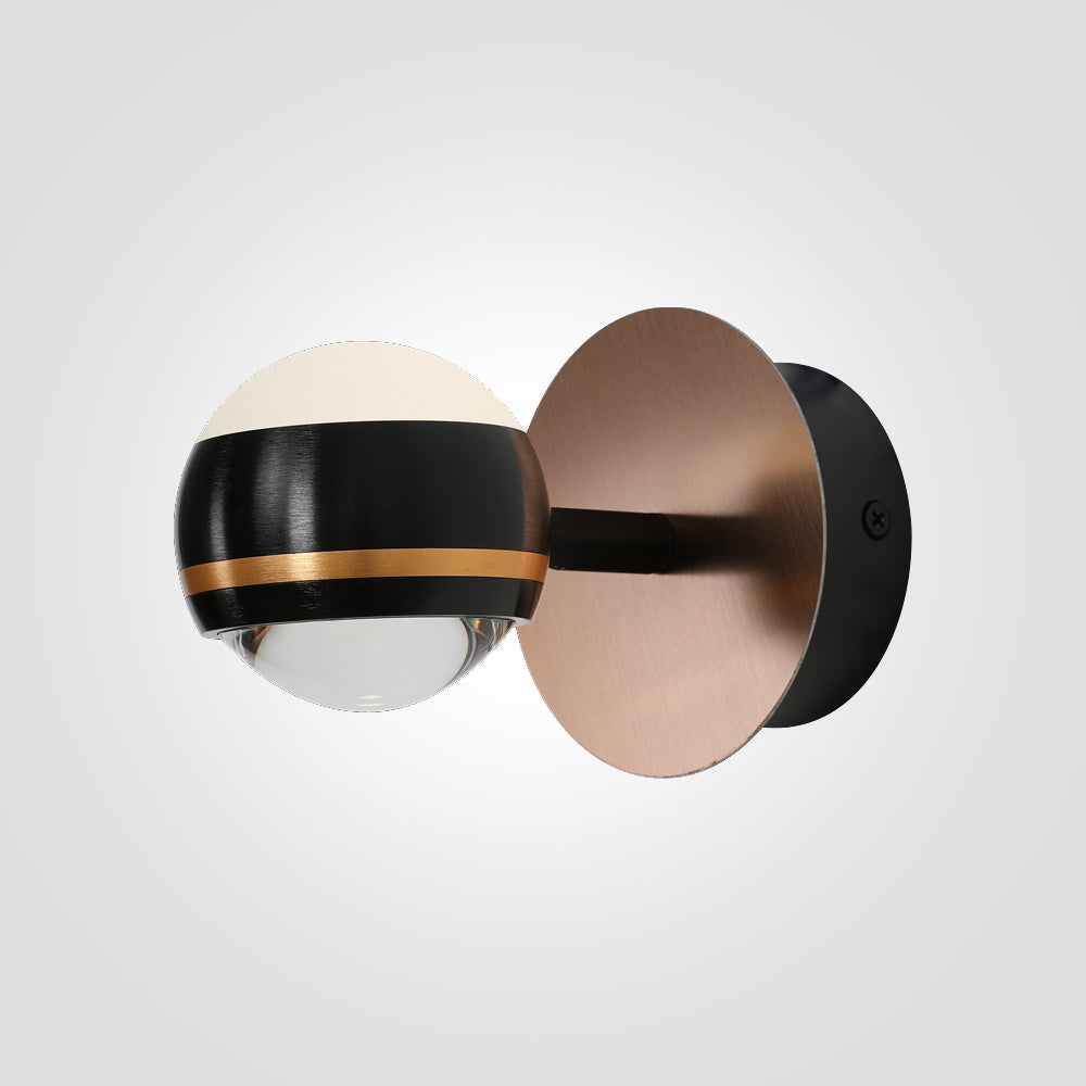 מנורת קיר מודרני ורדינה 6W שחור