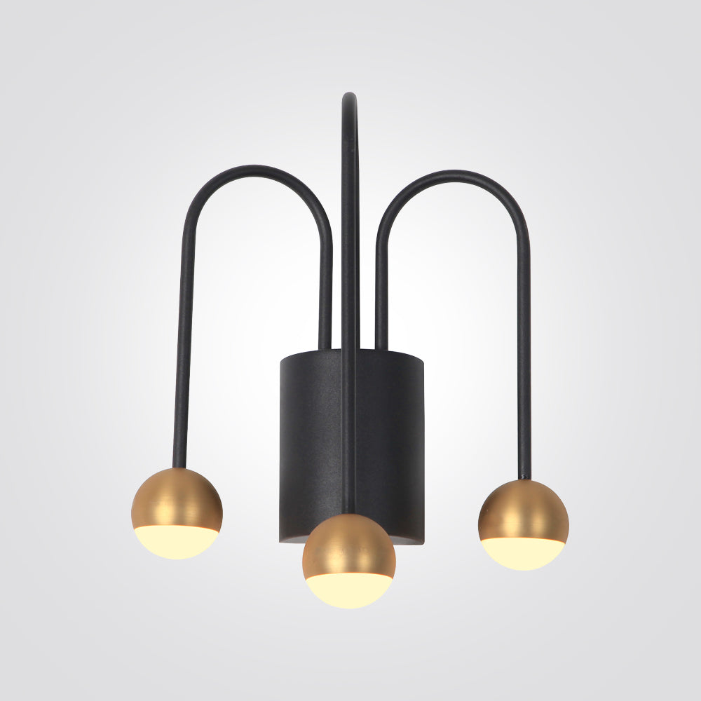 מנורת קיר טלי שלישיה 9W לד