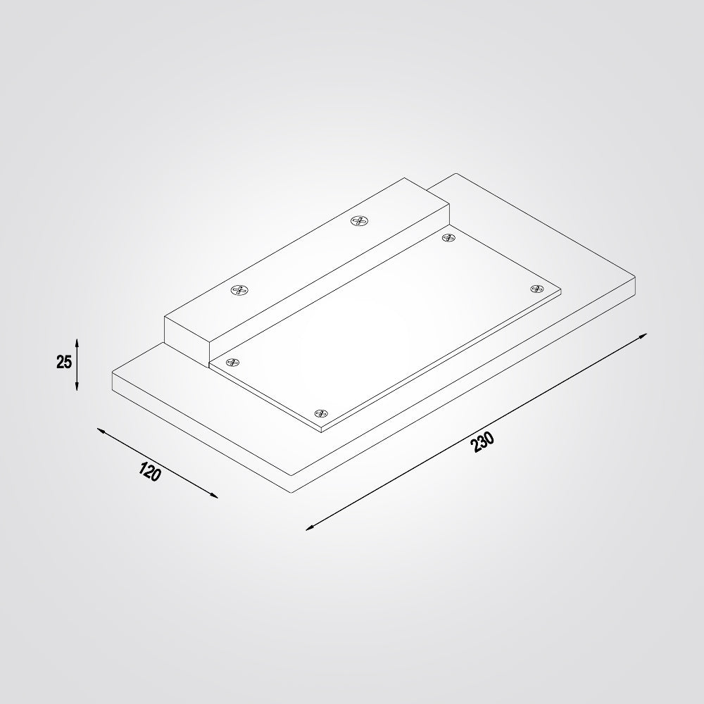 מנורת קיר מקס אפ לייט דגם| M