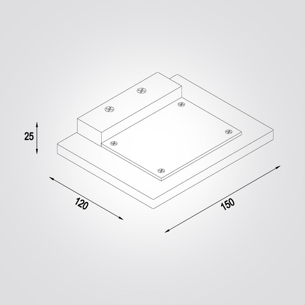מנורת קיר מקס אפ לייט דגם| S