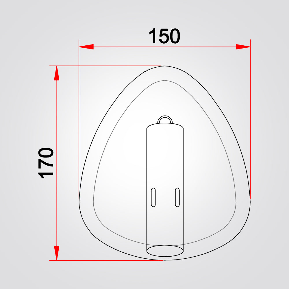 מנורת קיר אספן | זהב| לבן| שחור