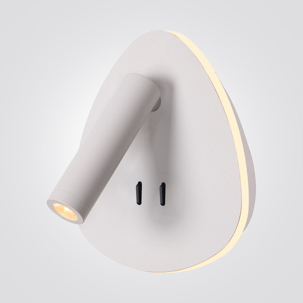 מנורת קיר אספן | זהב| לבן| שחור