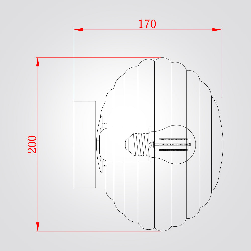 מנורת קיר אריזונה