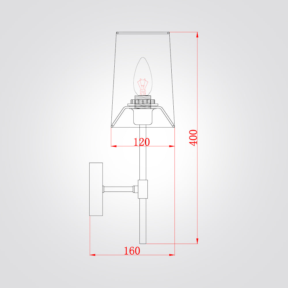 מנורת קיר סיוויק| דגם A